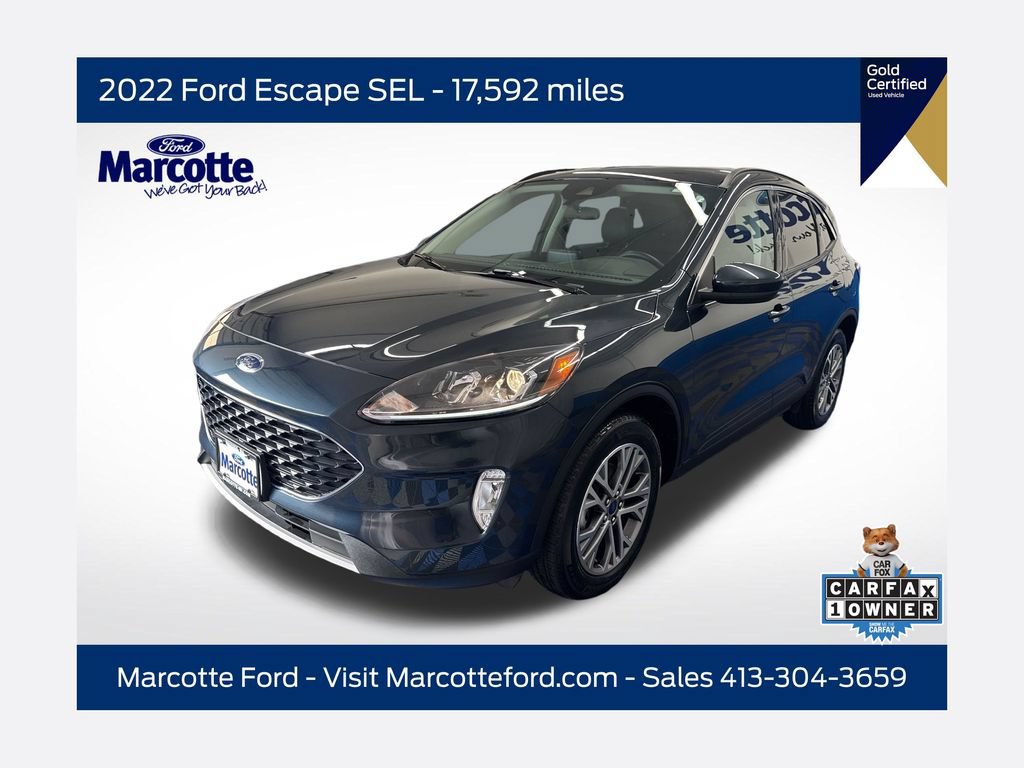 Certified 2022 Ford Escape SEL w/ Technology Package