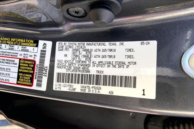 Used 2024 Toyota Tundra SR5 w/ TRD Off-Road Package AWD/4WD image 34