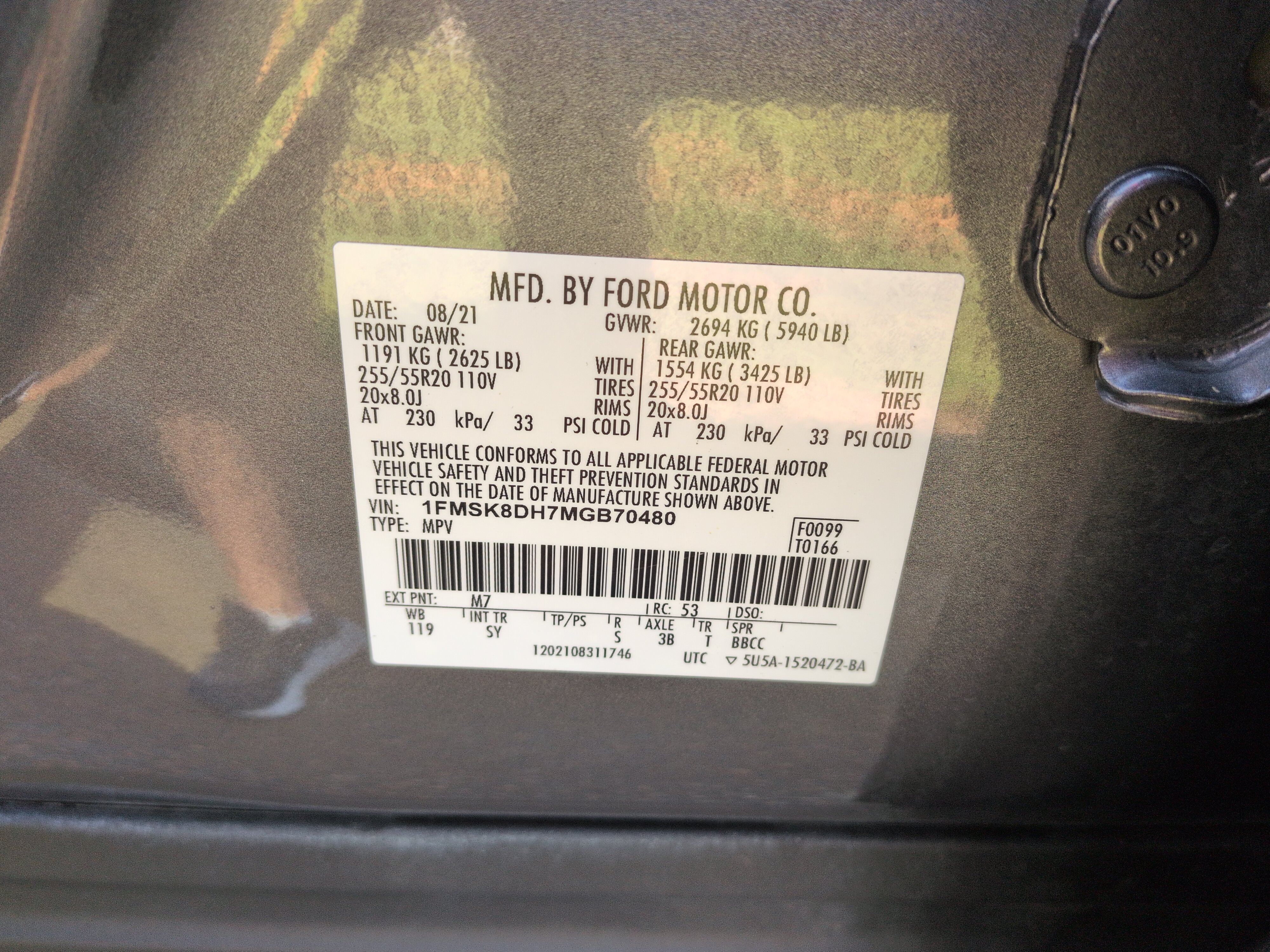 Certified 2021 Ford Explorer XLT w/ Equipment Group 202A AWD/4WD image 28