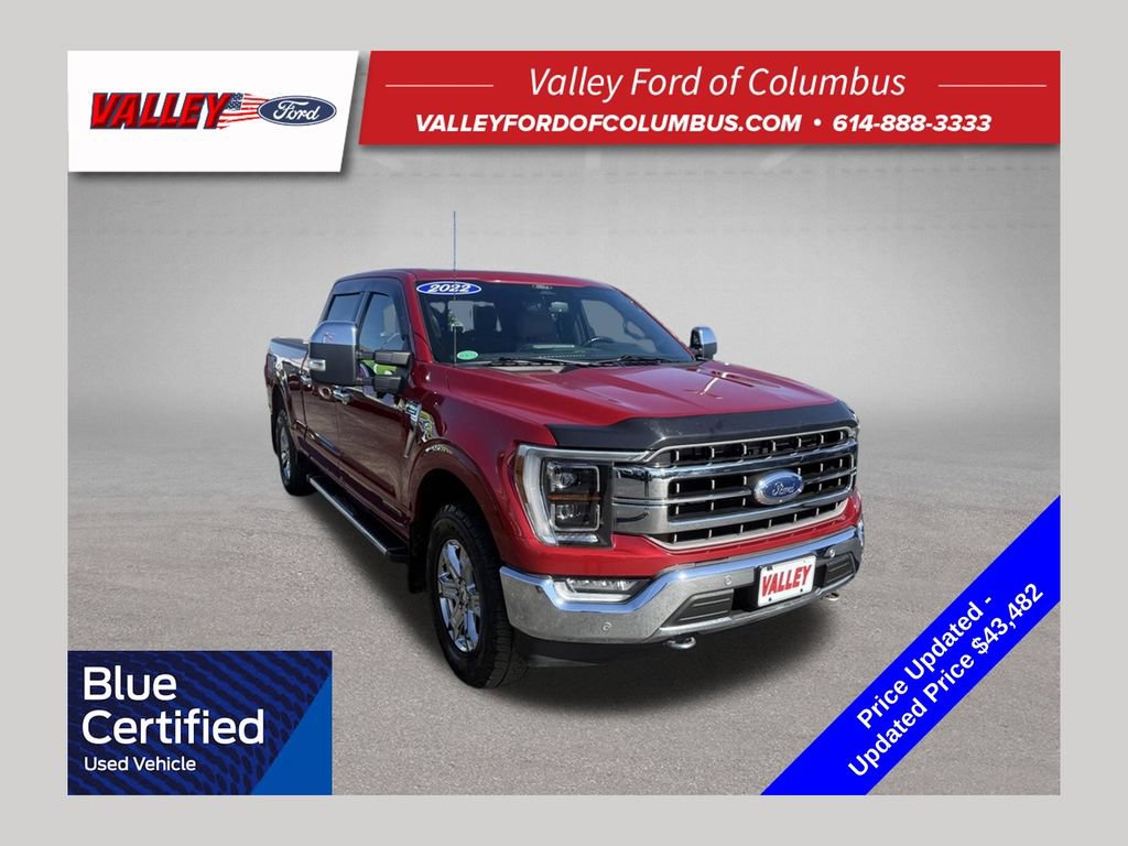 Certified 2022 Ford F150 Lariat w/ Equipment Group 502A High AWD/4WD image 1