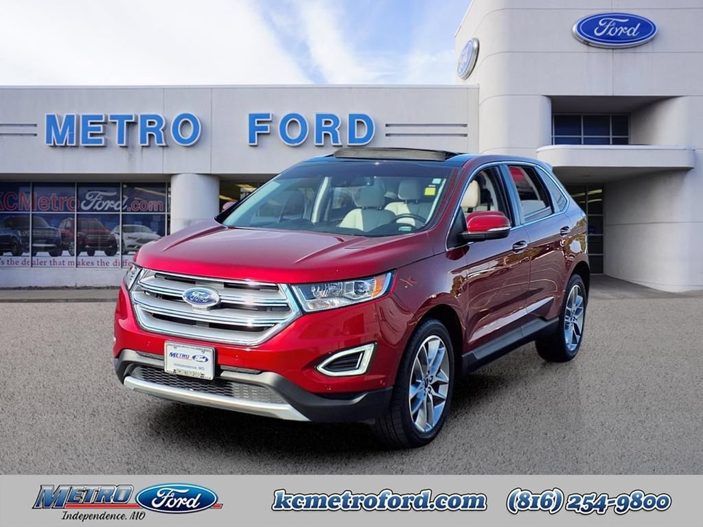 Certified 2018 Ford Edge Titanium w/ Equipment Group 302A AWD/4WD image 7