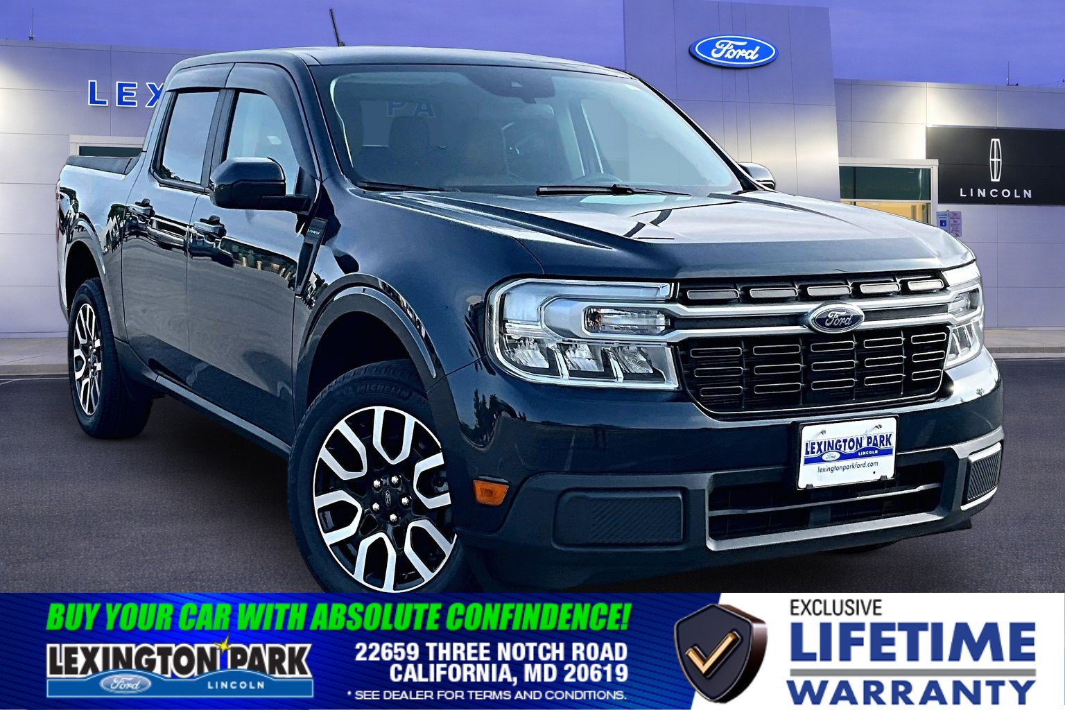 Certified 2022 Ford Maverick Lariat