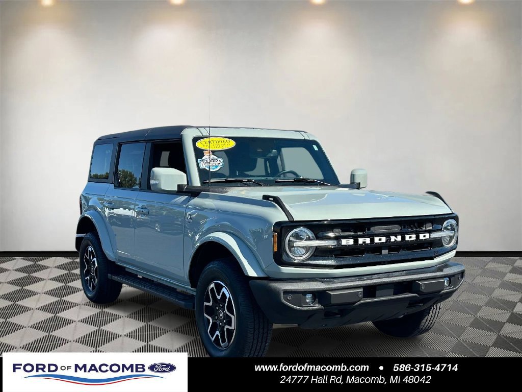 Certified 2022 Ford Bronco Outer Banks