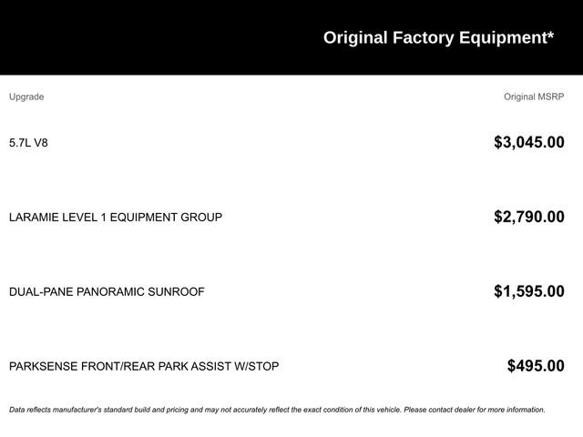 Used 2024 RAM 1500 Laramie image 16