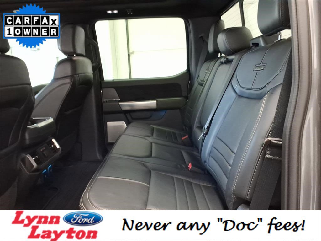 Certified 2023 Ford F150 Platinum w/ Equipment Group 701A High image 14