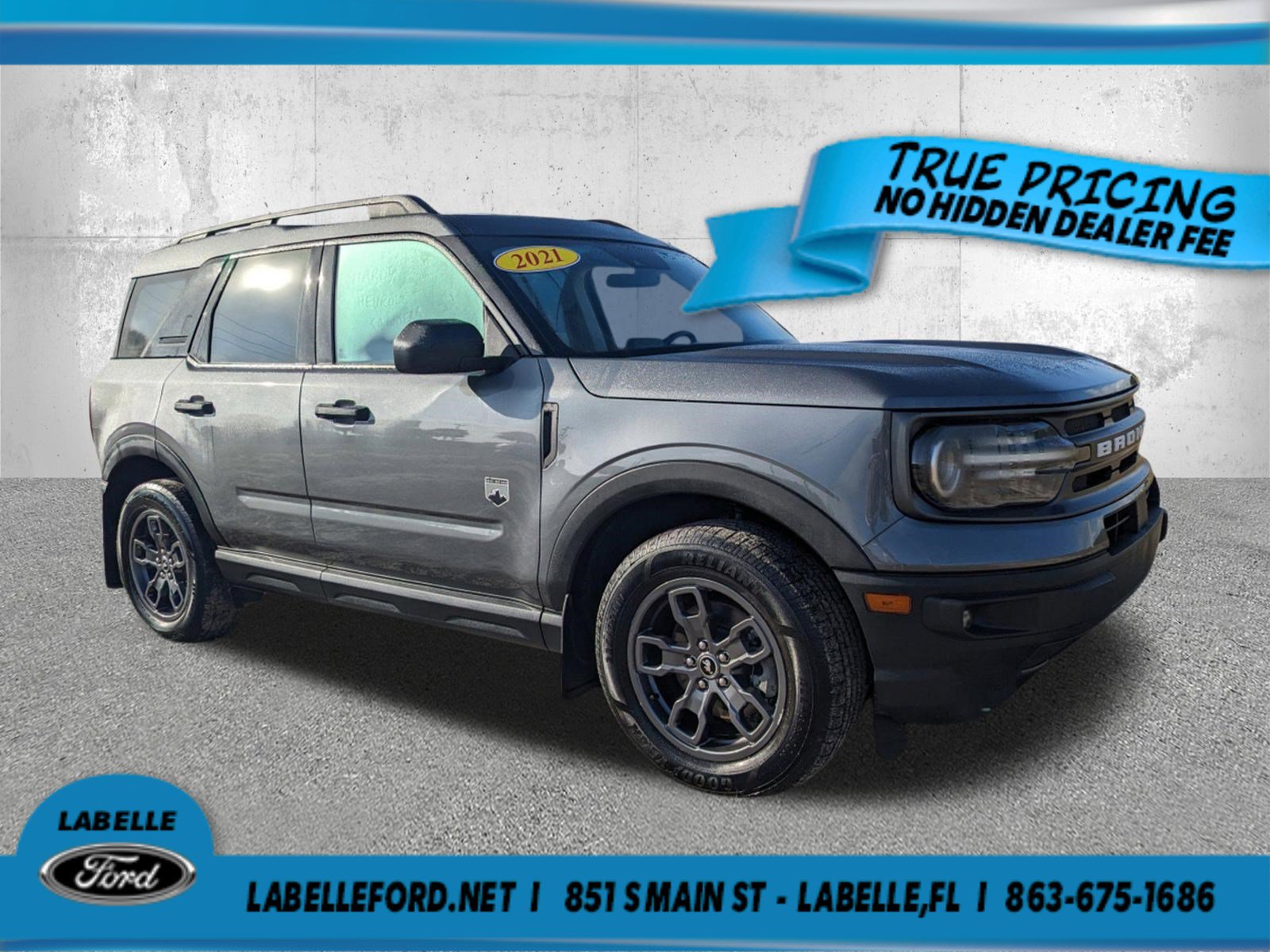 Certified 2021 Ford Bronco Sport Big Bend w/ Big Bend Package AWD/4WD image 1