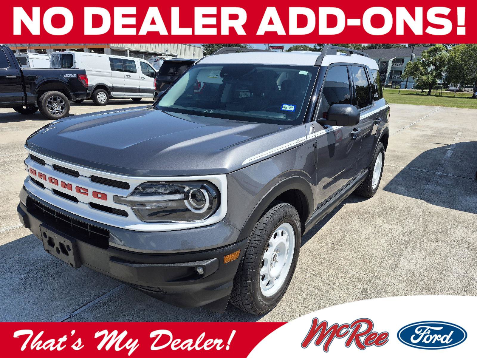 Certified 2023 Ford Bronco Sport Heritage w/ Heritage Convenience Package AWD/4WD image 1