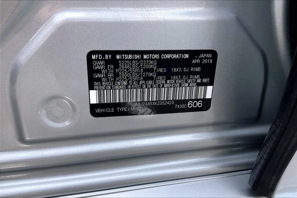 Used 2019 Mitsubishi Outlander SEL AWD/4WD image 34