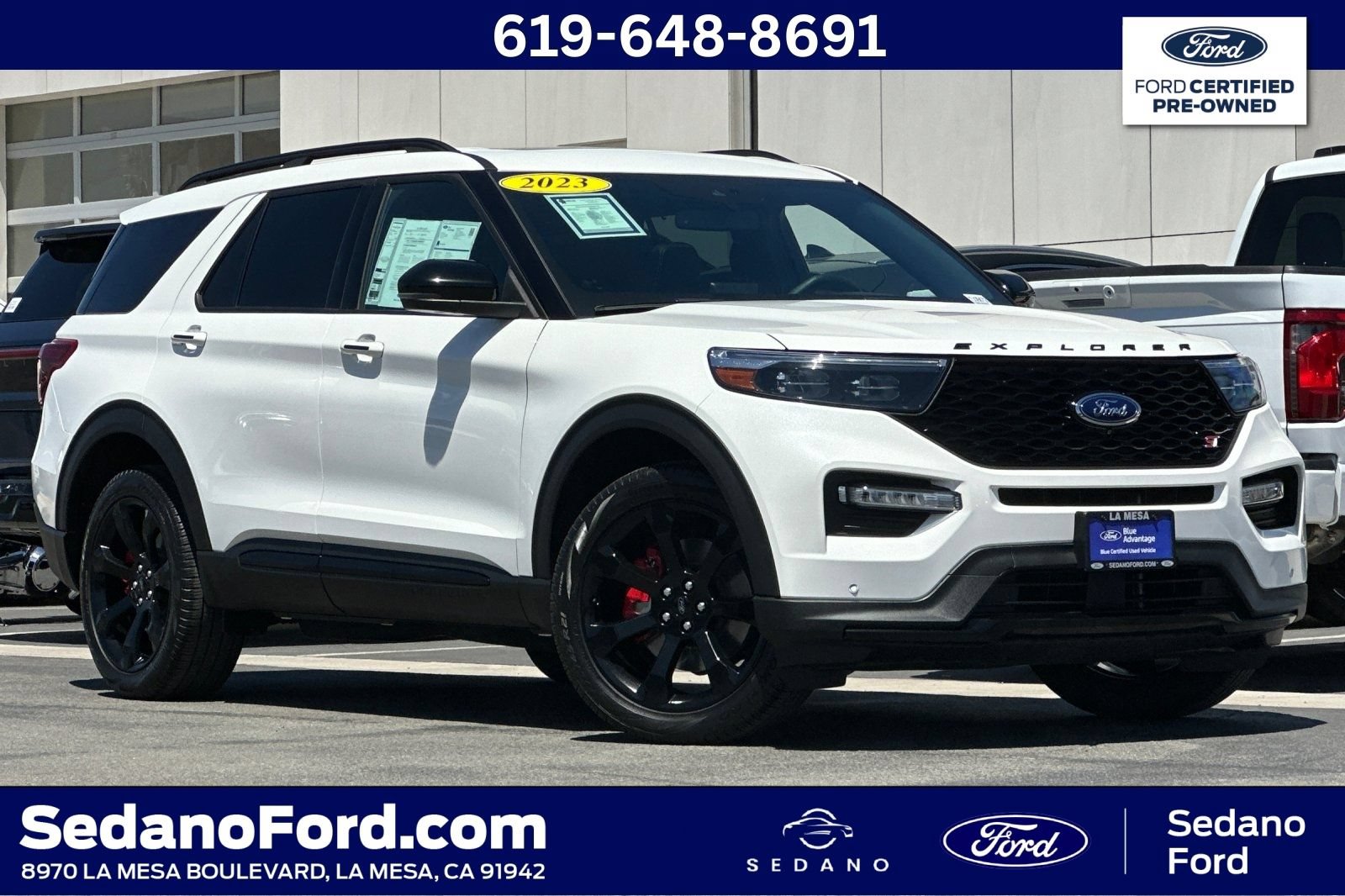 Certified 2023 Ford Explorer ST w/ Equipment Group 401A