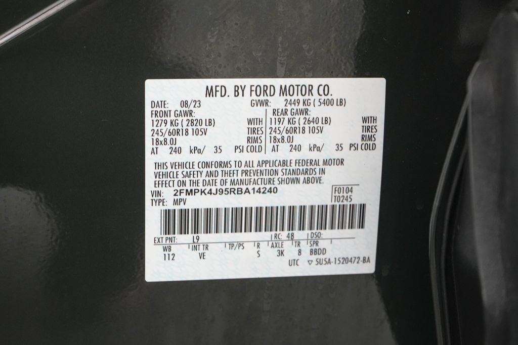 Certified 2024 Ford Edge SEL w/ Convenience Package AWD/4WD image 25