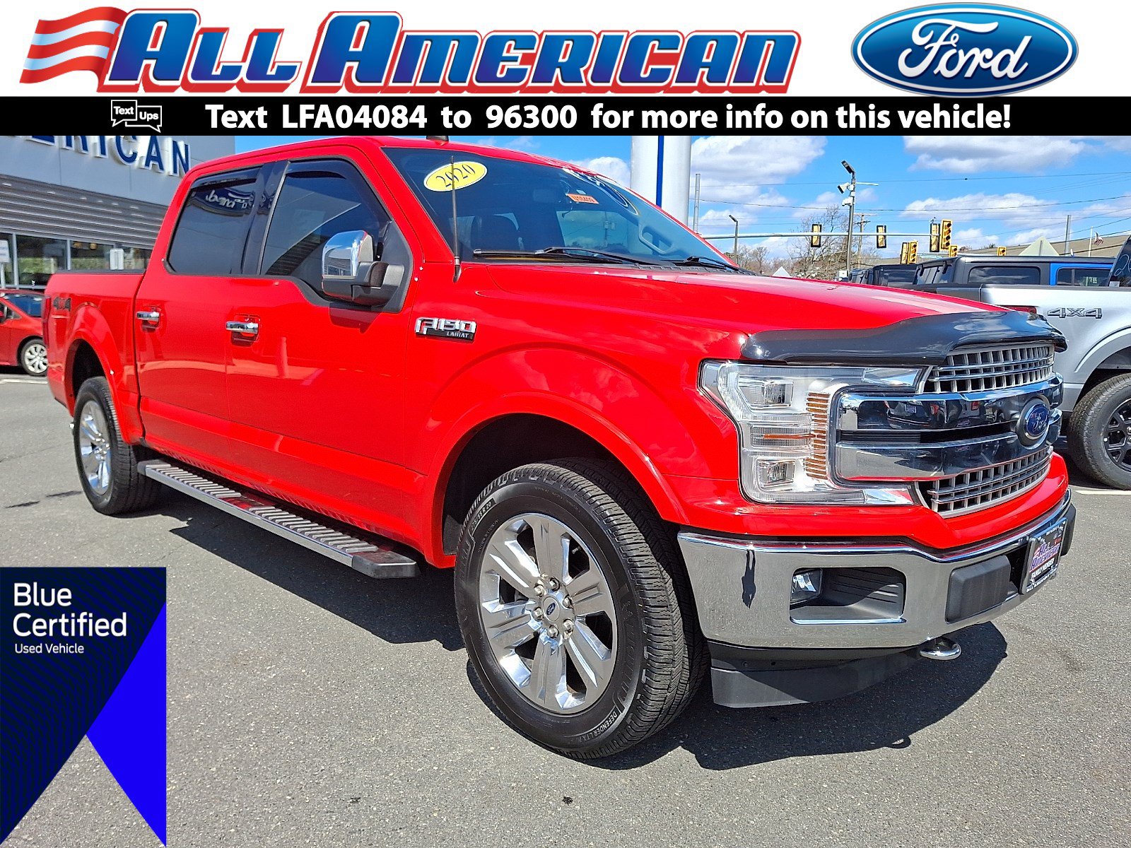 Certified 2020 Ford F150 Lariat w/ Equipment Group 502A Luxury AWD/4WD image 1