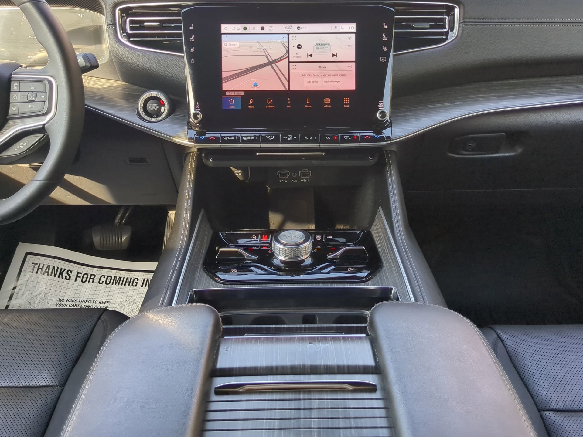 Used 2023 Jeep Wagoneer L Series III w/ Preferred Equipment Group image 45