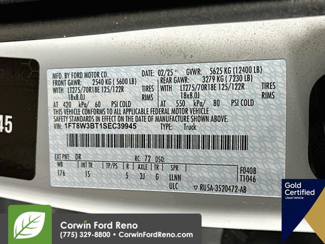 Certified 2025 Ford F350 XL w/ STX Appearance Package AWD/4WD image 34