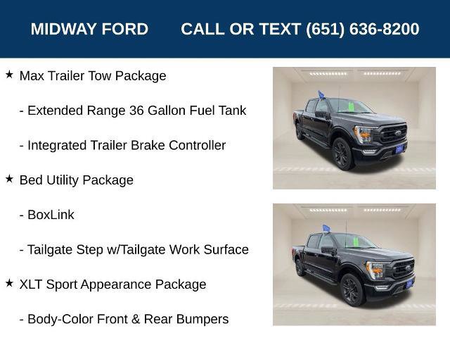 Certified 2022 Ford F150 XLT w/ Equipment Group 302A High image 24