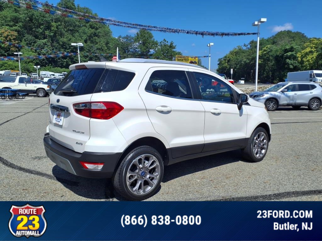 Certified 2022 Ford EcoSport Titanium w/ Interior Protection Package image 4