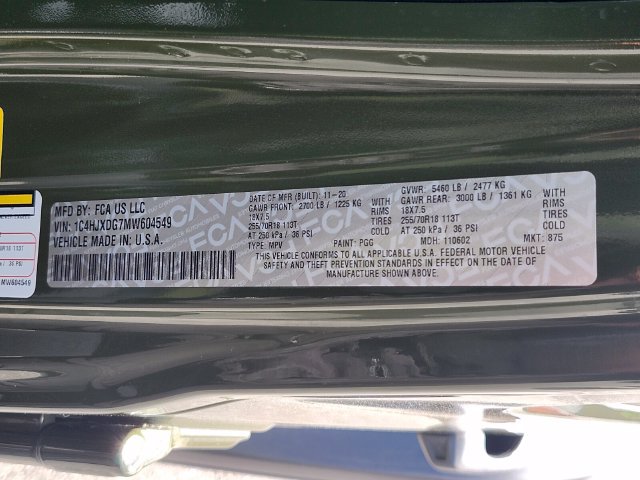 Used 2021 Jeep Wrangler Unlimited Sport AWD/4WD image 32