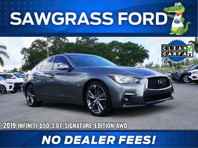 Used 2019 INFINITI Q50 Signature Edition AWD/4WD image 1