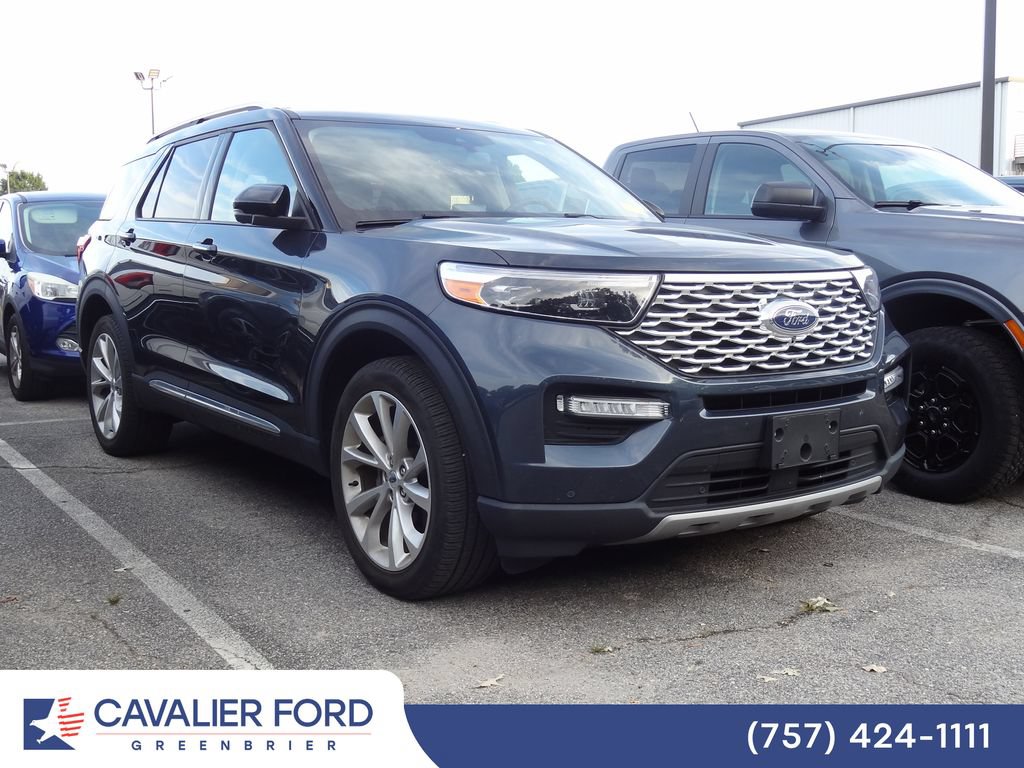 Certified 2023 Ford Explorer Platinum w/ Technology Package