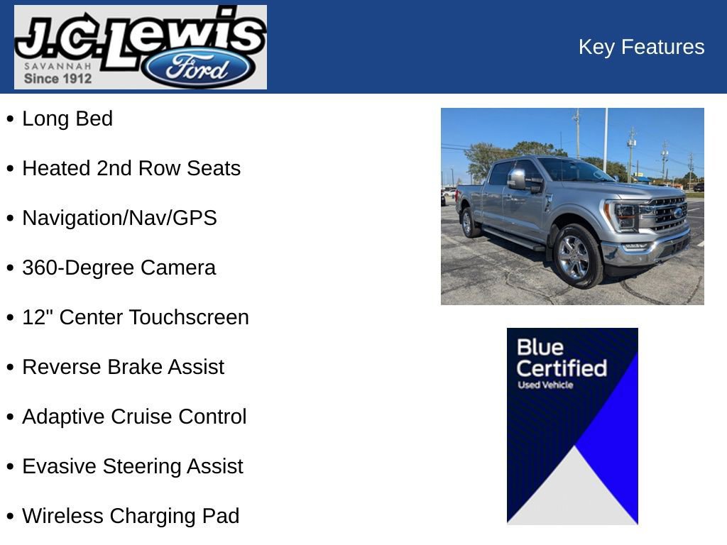 Certified 2023 Ford F150 Lariat w/ Equipment Group 502A High image 31