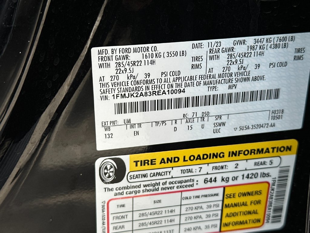 Certified 2024 Ford Expedition Max Limited AWD/4WD image 26