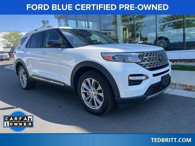 Certified 2023 Ford Explorer Limited w/ Limited Technology Package AWD/4WD image 7