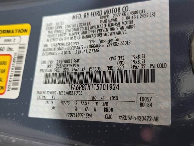 Certified 2026 Ford Mustang Premium RWD image 10