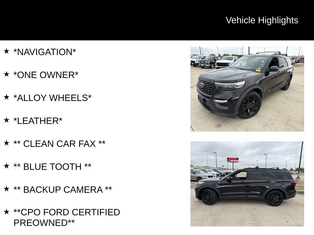 Certified 2023 Ford Explorer ST-Line w/ Class IV Trailer Tow Package RWD image 4