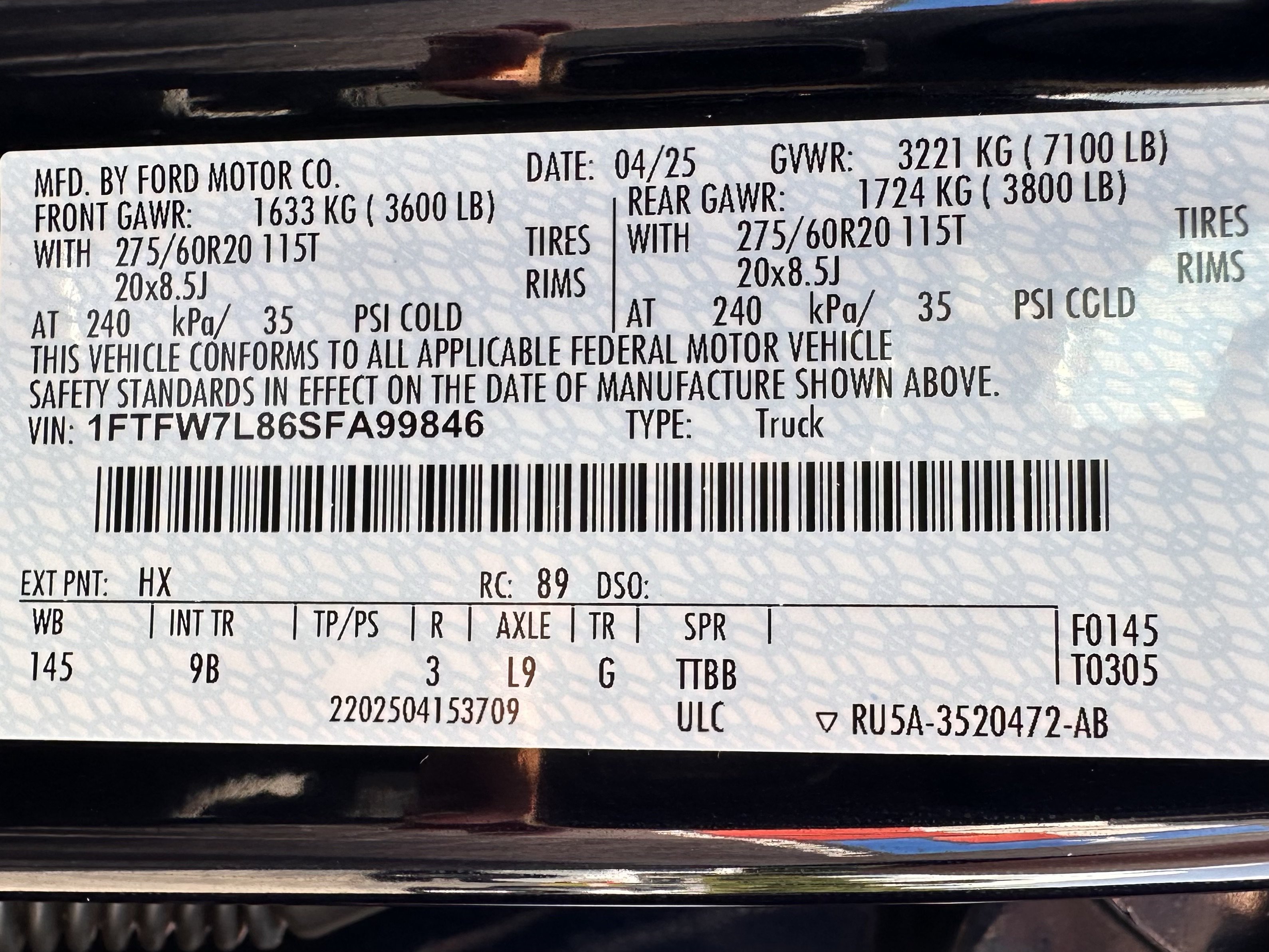 Certified 2025 Ford F150 Platinum AWD/4WD image 34