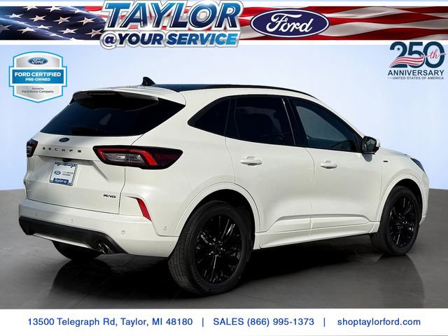 Certified 2023 Ford Escape ST-Line Elite w/ Premium Technology Package AWD/4WD image 3
