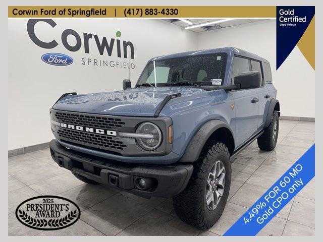 Certified 2025 Ford Bronco Badlands