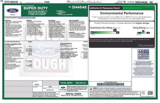 Certified 2024 Ford F250 Lariat w/ Lariat Ultimate Package AWD/4WD image 8