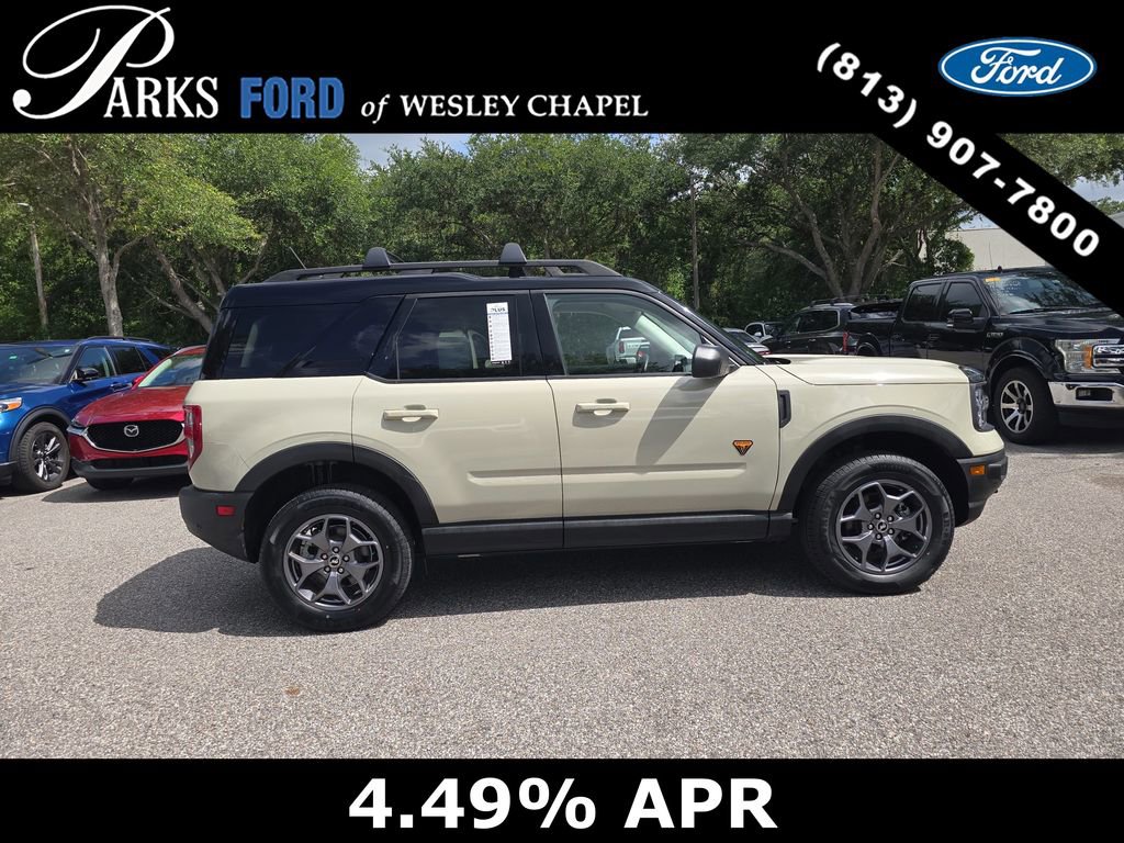 Certified 2024 Ford Bronco Sport Badlands w/ Premium Package AWD/4WD image 3