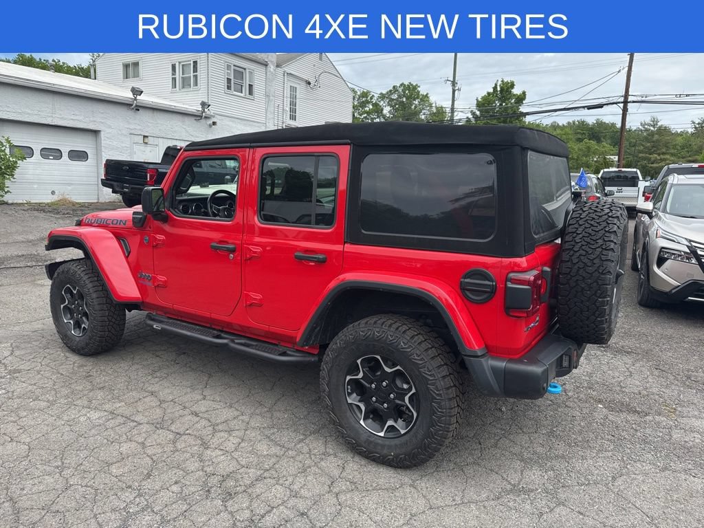 Used 2021 Jeep Wrangler Unlimited Rubicon 4xe w/ Steel Bumper Group AWD/4WD image 7