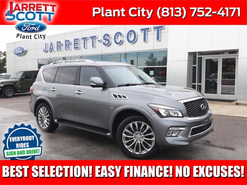 Used 2017 INFINITI QX80 4WD w/ Driver Assistance Package