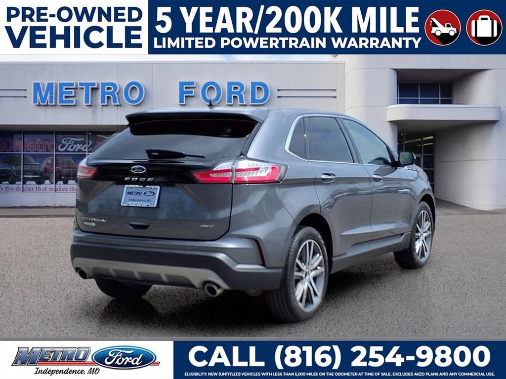 Certified 2024 Ford Edge Titanium w/ Equipment Group 301A AWD/4WD image 3