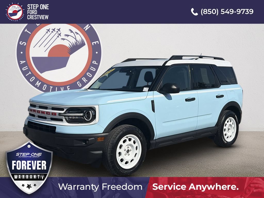 Certified 2024 Ford Bronco Sport Heritage w/ Heritage Convenience Package