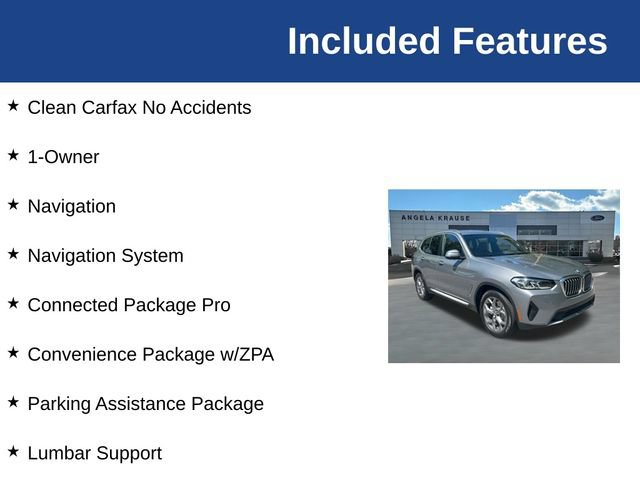 Used 2024 BMW X3 sDrive30i w/ Convenience Package w/ZPA RWD image 5