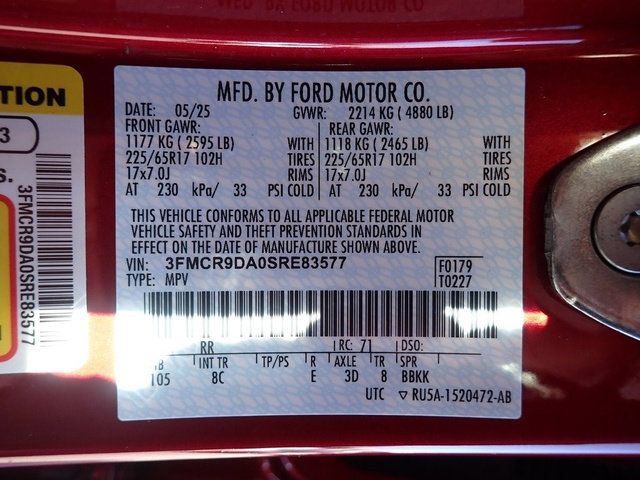 Certified 2025 Ford Bronco Sport Badlands AWD/4WD image 23