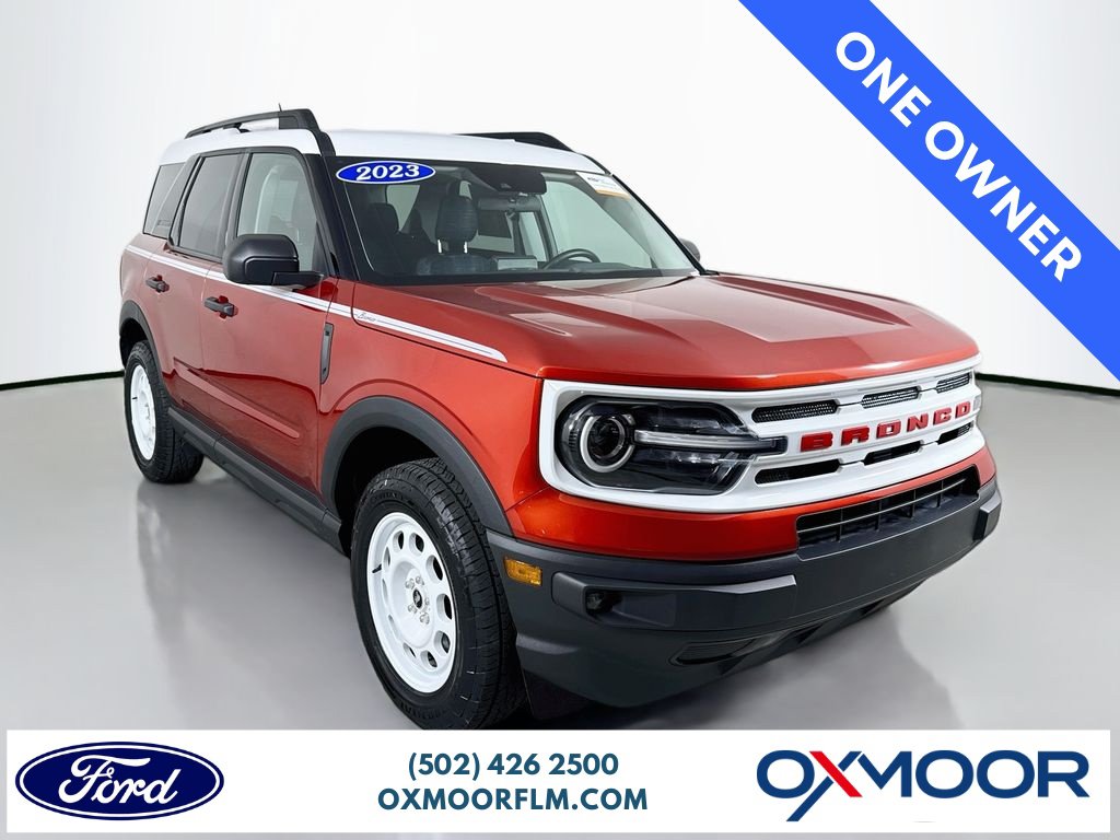 Certified 2023 Ford Bronco Sport Heritage w/ Heritage Convenience Package