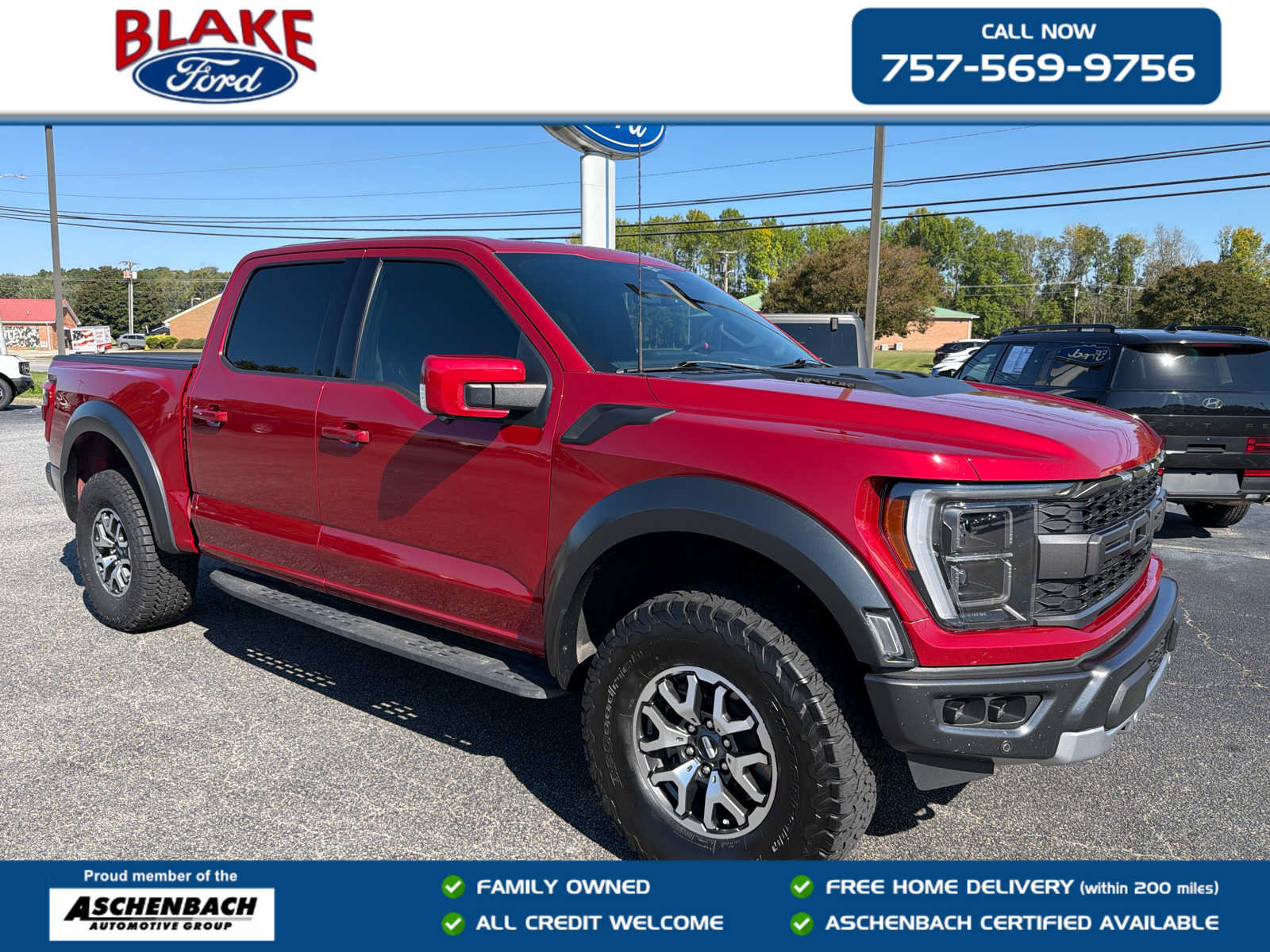 Certified 2023 Ford F150 Raptor