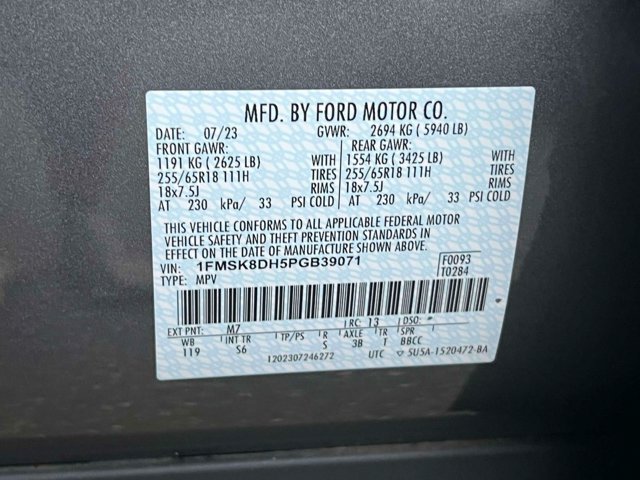 Certified 2023 Ford Explorer XLT w/ Equipment Group 202A AWD/4WD image 22
