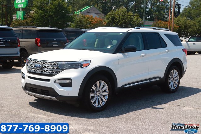 Certified 2021 Ford Explorer Limited w/ Hybrid Equipment Group 310A AWD/4WD image 3