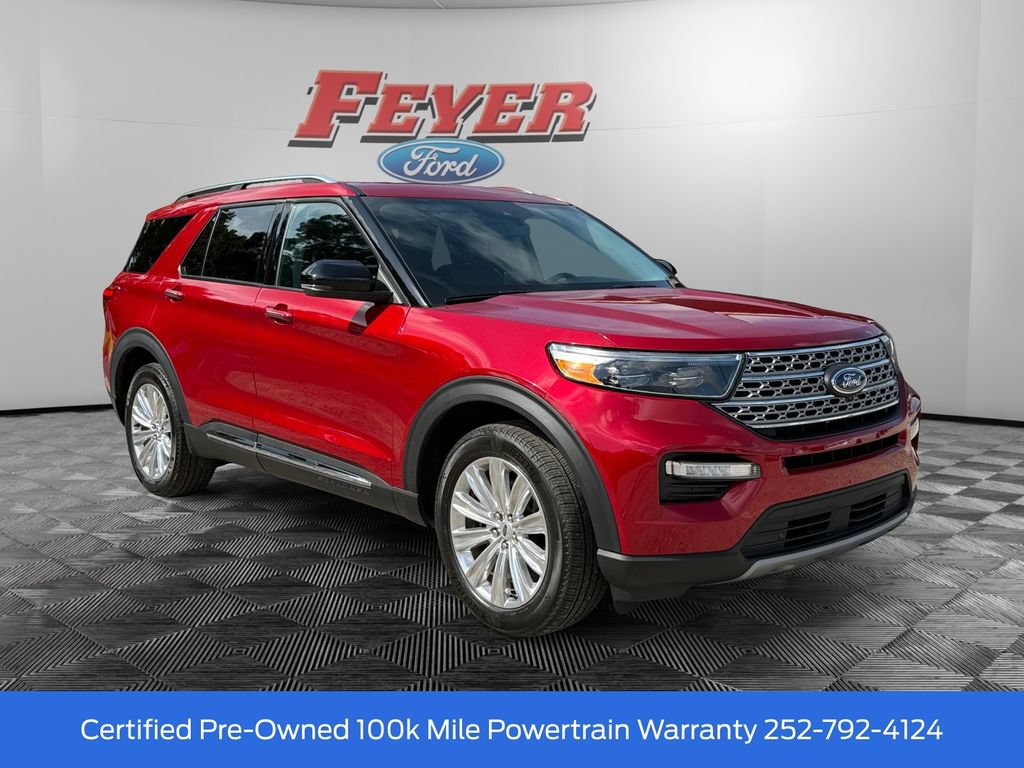 Certified 2023 Ford Explorer Limited w/ Limited Technology Package AWD/4WD image 7