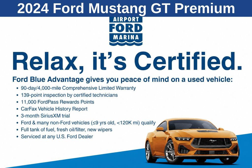 Certified 2024 Ford Mustang GT Premium RWD image 2