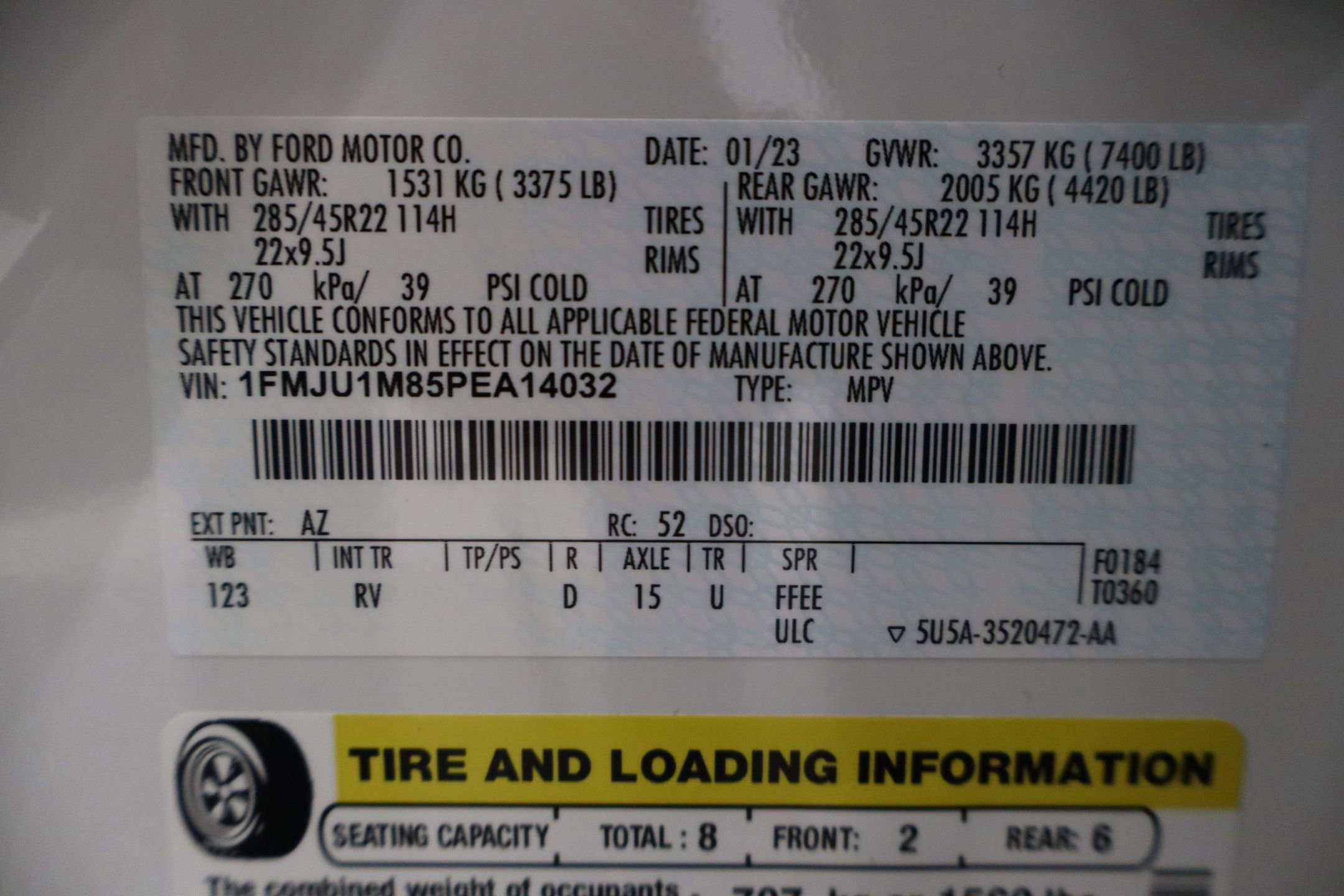 Certified 2023 Ford Expedition Platinum image 35