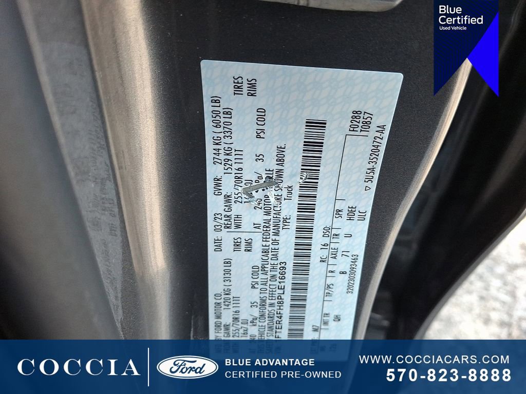 Certified 2023 Ford Ranger XL image 26