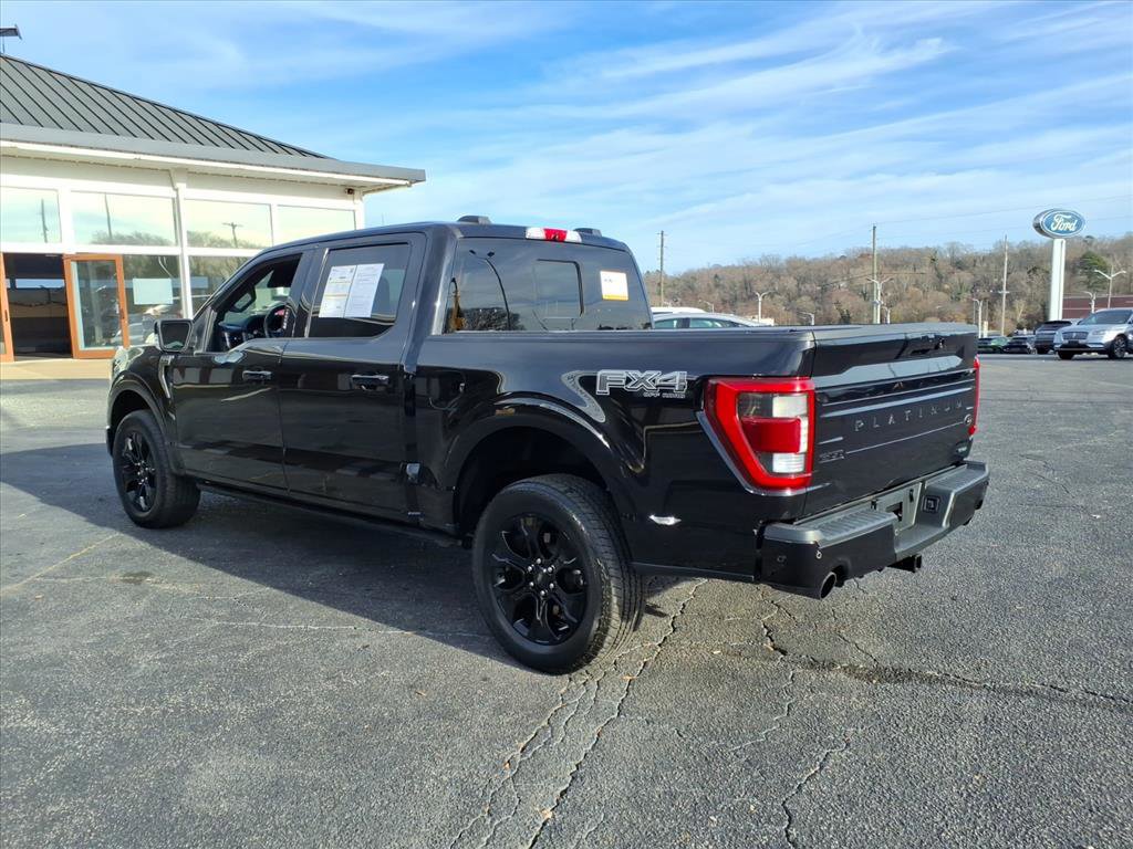 Certified 2022 Ford F150 Platinum w/ Equipment Group 701A High image 4