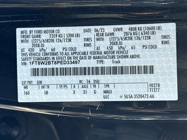 Certified 2023 Ford F250 Lariat w/ Chrome Package AWD/4WD image 36