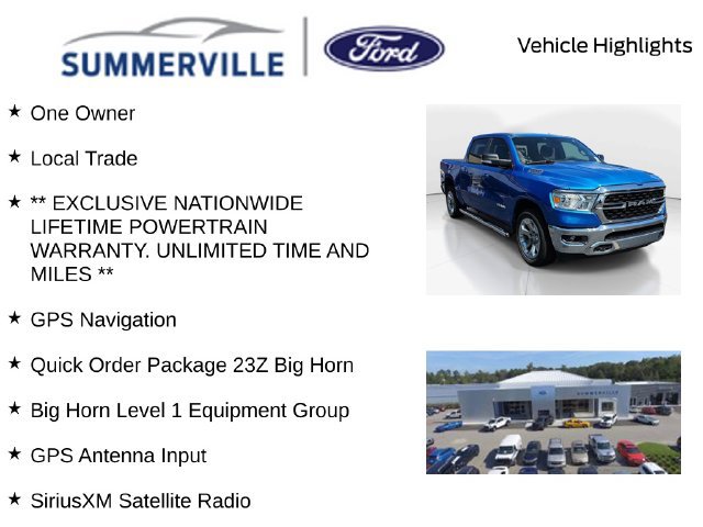 Used 2022 RAM 1500 Big Horn RWD image 2