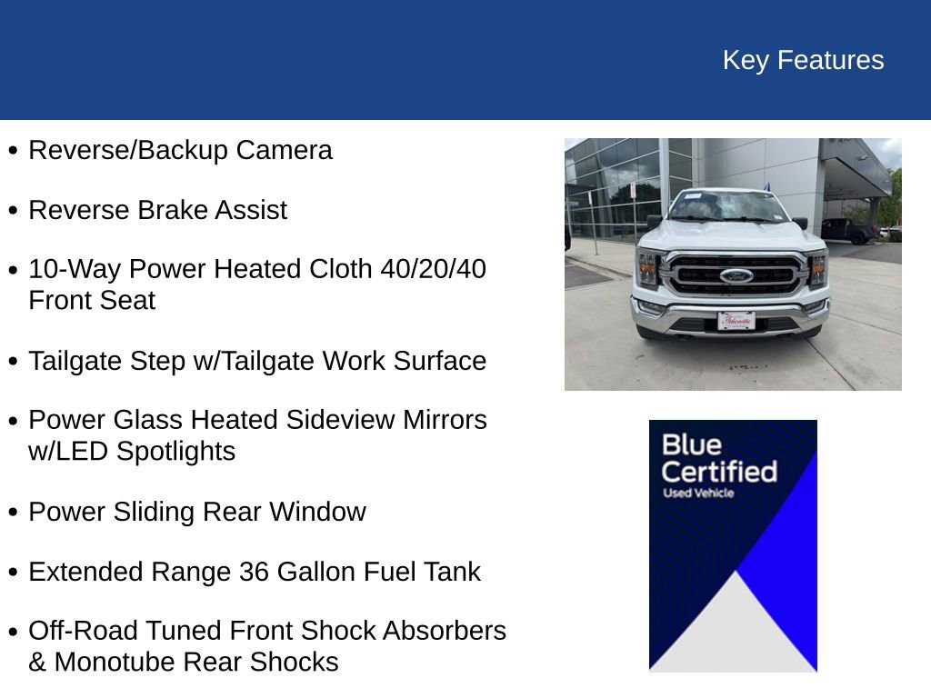 Certified 2022 Ford F150 XLT w/ Equipment Group 302A High AWD/4WD image 27